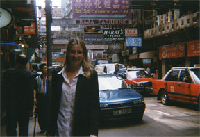 Saskia Flipsen in Hongkong